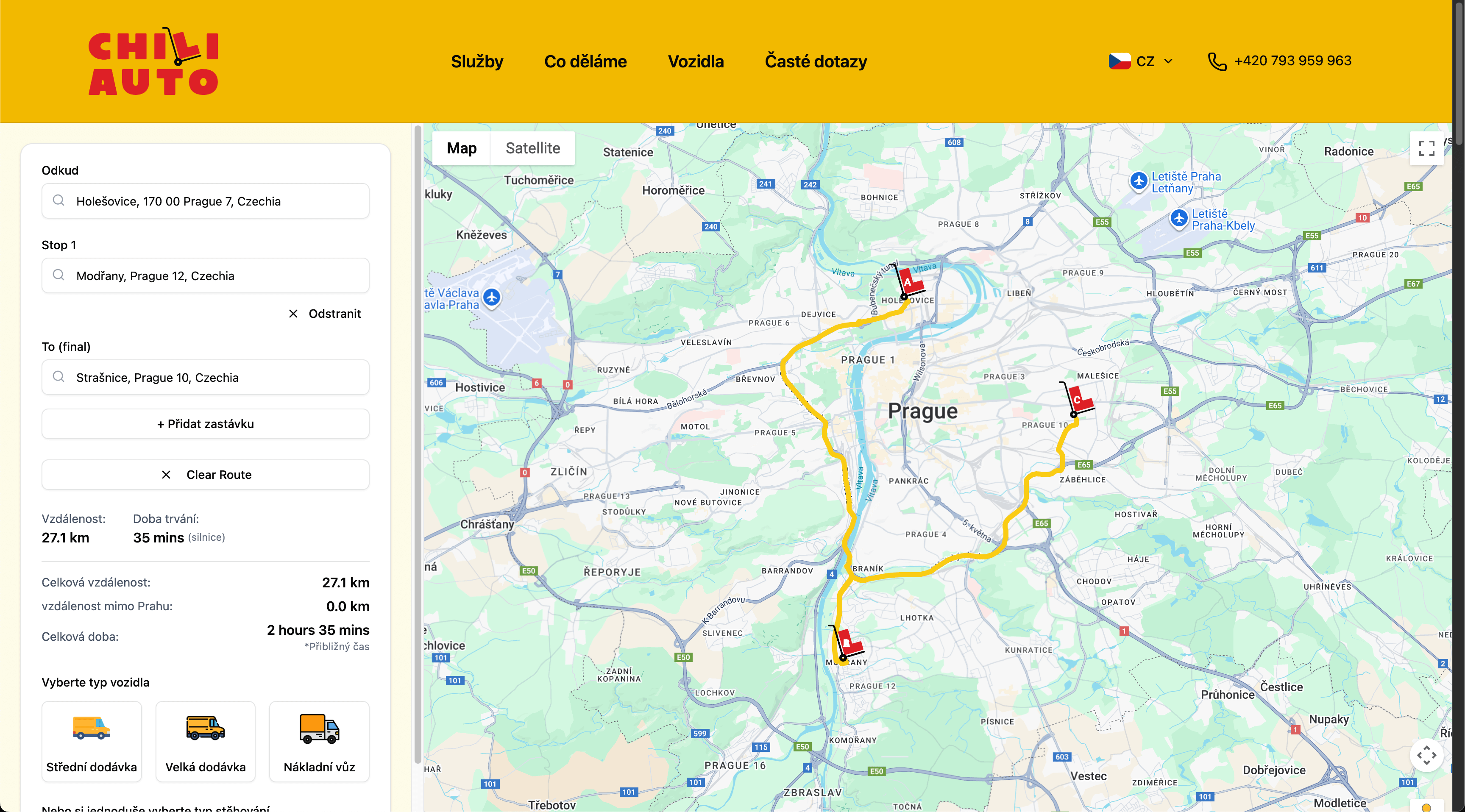 ChiliAuto là cách dễ dàng nhất để di chuyển và giao hàng.
